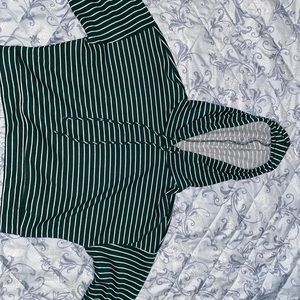 Cropped long sleeved hoodie